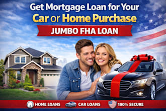 get fast mortgage loan for your car or home purchase in USA