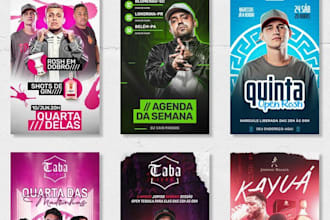 diseñaré flyer para cada evento, graduación, deportes , iglesia