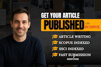 write, format, and publish scopus q1 to q4 journal articles for researchers