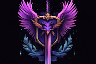make a professional fantasy logo