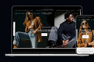 design clothing shopify store clothing website clothing store fashion website