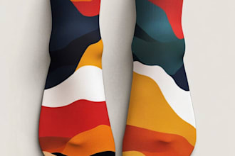make unique and eye catching sock designs