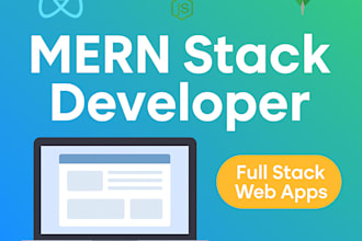 develop modern full stack web application using mern stack