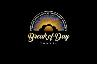 design unique creative travel logo