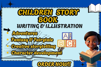 ghostwrite children story book kids story  childrens writer kids ebook writing