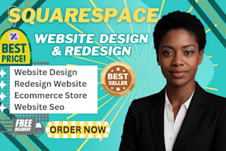 design,redesign,clone,or customize your squarespace website