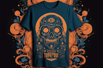 create awesome typography tshirt design