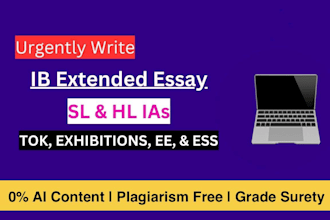 review and guide you in ib extended essay, ia, ess, and exhibitions