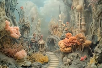 create a landscape and terrain for unreal engine