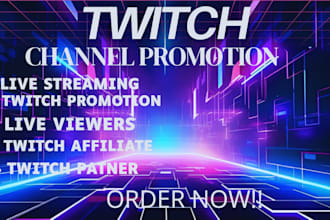 boost twitch live streams with live viewers and engagement