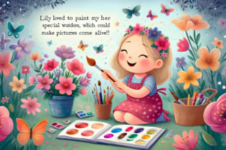 design children book illustration and storybook illustration