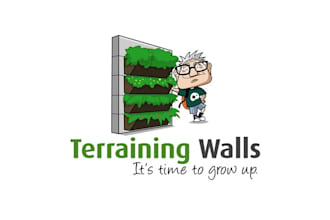 design top quality super fun logo for a vertical garden