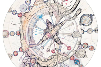 draw a scientific illustration