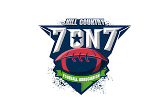 design awesome football organization logo