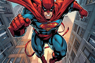 do a charcter of comic or design your comic character