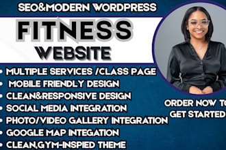 fitness website gym website design, bodybuilding website, workout website