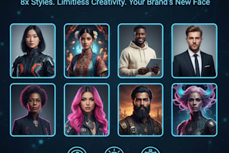 create your ai model, virtual influencer, and digital avatar