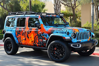 design vehicle wrap and truck decals