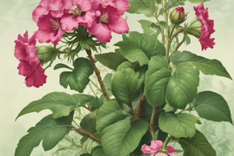 do botanical illustration art for you