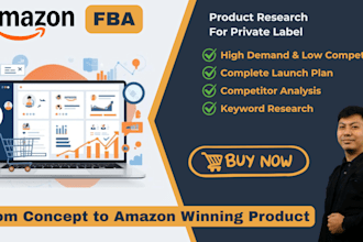 be your amazon VA for product research private label