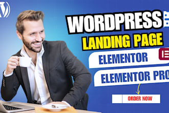design wordpress website using elementor kadence, divi, kadence pro gutenberg