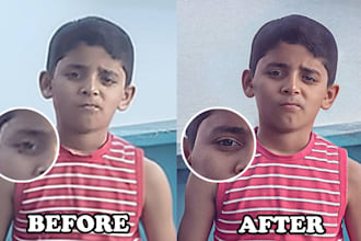 do high resolution upscaling and image restoration