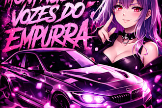 create viral brazilian phonk music with hard bass energy