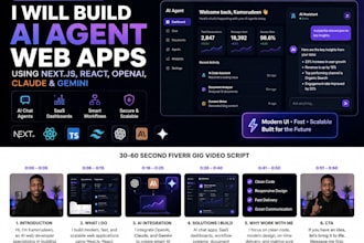 build ai agent web app using react openai claude and gemini