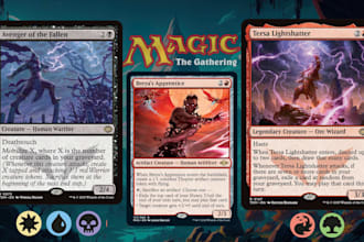 design custom tcg card design, ccg card, trading card template, card frame, deck