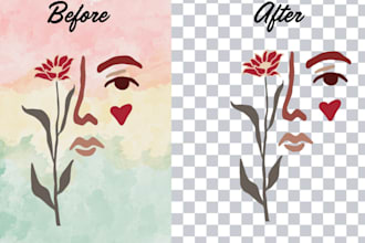 do premium photo background removal and cutout images