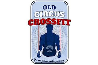 design amazing fitness crossfit gym logo