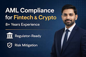 provide aml kyc compliance for fintech and crypto