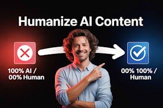 manually humanize ai content and rewrite it with SEO editing