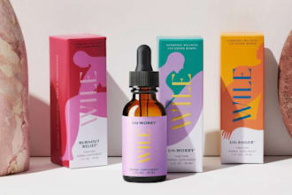 create skin care cosmetic professional packaging design label design