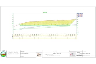 create cross section and calculate volume surface in civil3d