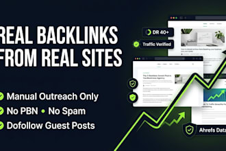 high authority backlinks and SEO link building service
