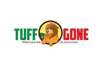 design world class tuff gone clean logo