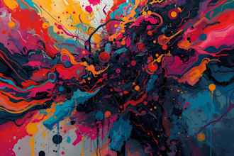 paint digital professional abstract art