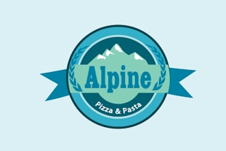 design delicious restaurant pizza pasta logo
