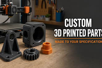 design solidworks 3d models for 3d printing