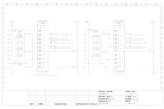 create professional electrical sld, panel layout, and plc io drawings in autocad