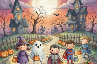 draw christmas and halloween illustrations