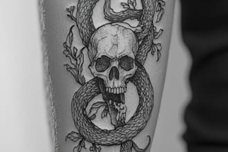 create an unique tattoo design