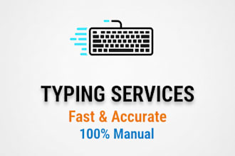 provide fast and accurate typing services