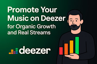 promote your music on deezer for organic growth and real streams