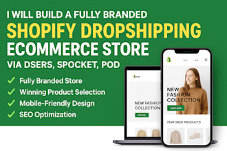build profitable branded shopify dropshipping store with dsers spocket zendrop