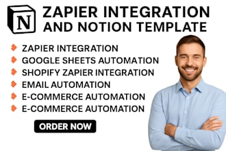 connect your e commerce to google sheet, CRM email via zapier