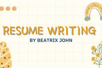 write marketing resume, creative director, brand, event manager, procurement cv