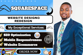 customize squarespace website design squarespace ecommerce, website redesign