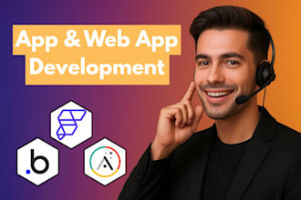 build mobile app flutterflow mvp app bubble io saas app adalo no code mobile app